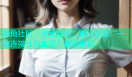 海角社区：邻里互动，真心交友，一键连接社区生活？真相揭秘