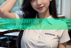 海角社区11207126：您的社交互动与资源分享中心