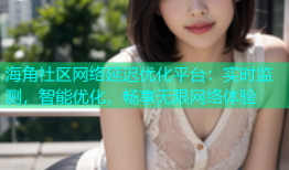 海角社区网络延迟优化平台：实时监测，智能优化，畅享无限网络体验