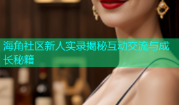 海角社区新人实录揭秘互动交流与成长秘籍