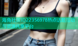 海角社区ID22356978热点话题互动与资源共享平台