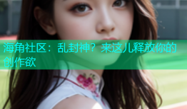 海角社区：乱封神？来这儿释放你的创作欲