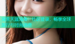 探索天涯海角：社区登录，畅享全球旅行与时尚消费