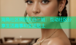 海角社区我的大白二姐：互动社区分享生活趣事和生活贴士