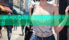 海角社区约爱站：寻找真爱的社交平台