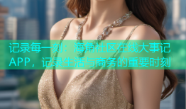 记录每一刻：海角社区在线大事记APP，记录生活与商务的重要时刻