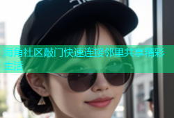 海角社区敲门快速连接邻里共享精彩生活