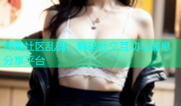 海角社区乱码：解码社交互动与信息分享平台