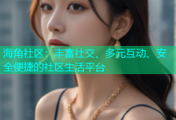 海角社区：丰富社交、多元互动、安全便捷的社区生活平台