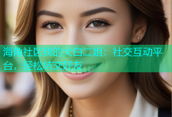 海角社区我的大白二姐：社交互动平台，轻松结交好友