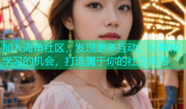 加入海角社区，发现更多互动、分享和学习的机会，打造属于你的社交网络