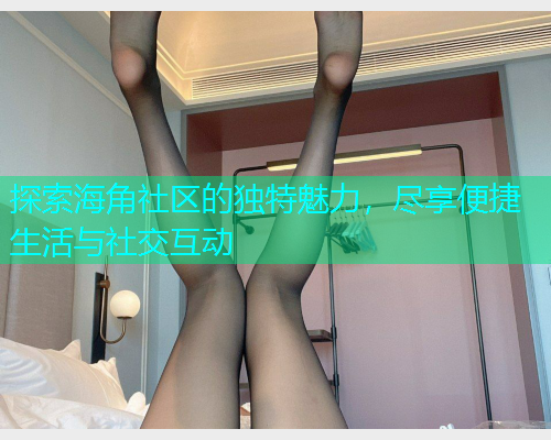 探索海角社区的独特魅力，尽享便捷生活与社交互动