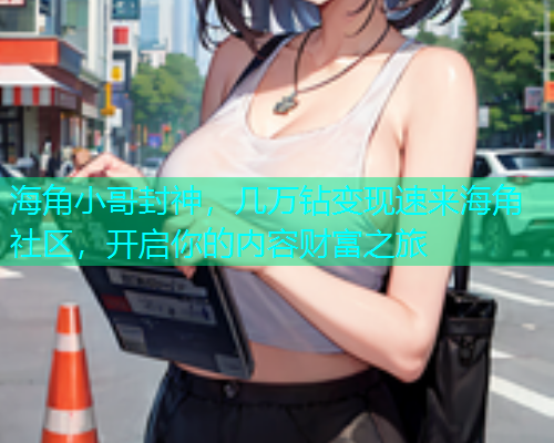 海角小哥封神，几万钻变现速来海角社区，开启你的内容财富之旅