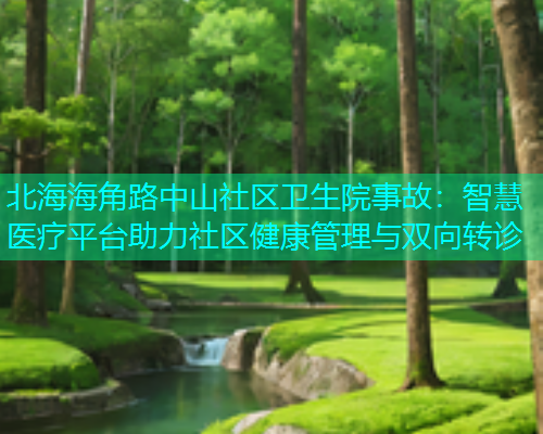 北海海角路中山社区卫生院事故：智慧医疗平台助力社区健康管理与双向转诊