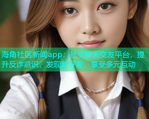 海角社区新闻app：社交聊天交友平台，提升反诈意识，发现新好友，享受多元互动