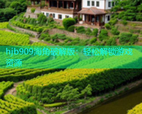 hjb909海角破解版：轻松解锁游戏资源
