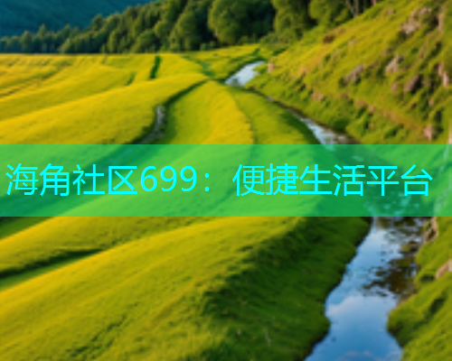 海角社区699：便捷生活平台