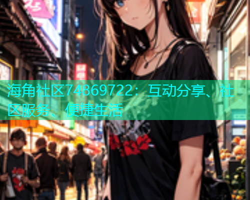 海角社区74869722：互动分享、社区服务、便捷生活