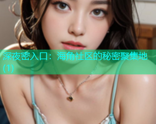 深夜密入口：海角社区的秘密聚集地(1)