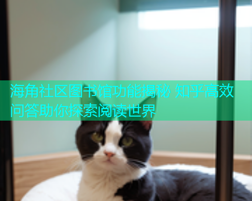 海角社区图书馆功能揭秘 知乎高效问答助你探索阅读世界