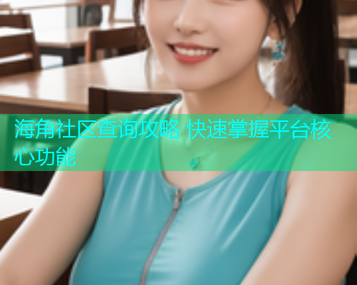 海角社区查询攻略 快速掌握平台核心功能
